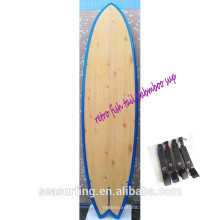 neue Saison Surfbretter Bank Retro Fischschwanz Bambus sup billige Paddelbretter surfing~!